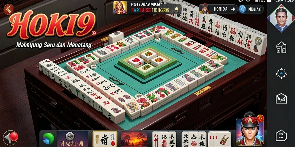 Tampilan gameplay HOKI9 yang seru dan menantang.
