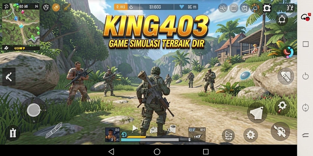 Tampilan gameplay KING403 yang menarik dan interaktif.