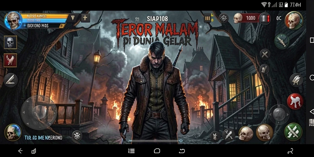 Gameplay menegangkan dengan suasana horor yang mencekam.