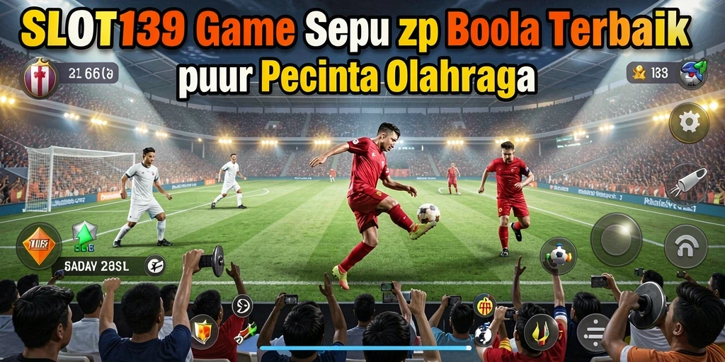 Gameplay SLOT138 menampilkan aksi sepak bola yang mendebarkan.