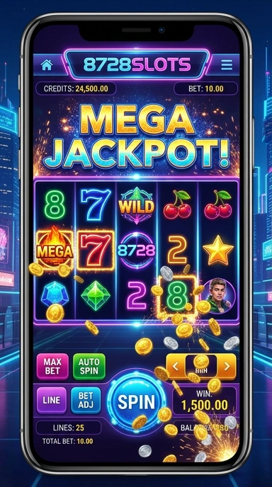8728slots menampilkan berbagai aplikasi menarik untuk diunduh.